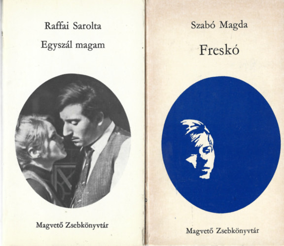 2 db Magvet Zsebknyvtr, Raffai Sarolta: Egyszl magam, Szab Magda: Fresk