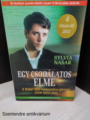 Sylvia Nasar - Egy csodlatos elme:A knyv nhny fekete-fehr fotval illusztrlt.(sajt kppel)