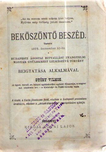 Beksznt beszd
