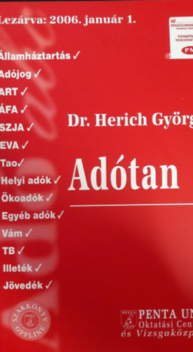 Dr. Herich Gy�rgy - Ad�tan