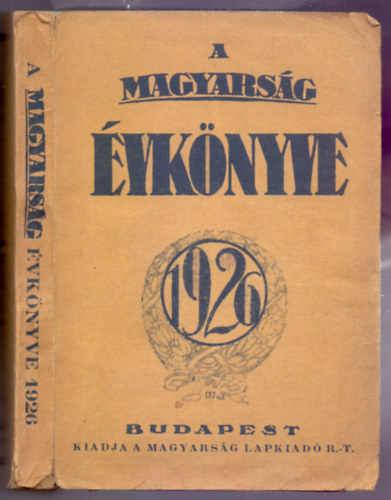 A Magyarsg vknyve az 1926-ik esztendre - a Magyarsg olvasinak