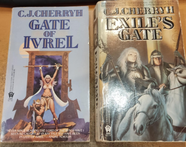 C. J. Cherryh - 2 db J. C. Cherryh: Gate of Ivrel + Exile's Gate