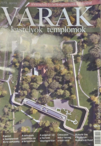 V�rak, kast�lyok, templomok 2019. �prilis