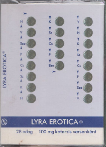 Lyra erotica - 28 adag - 100 mg katarzis versenként