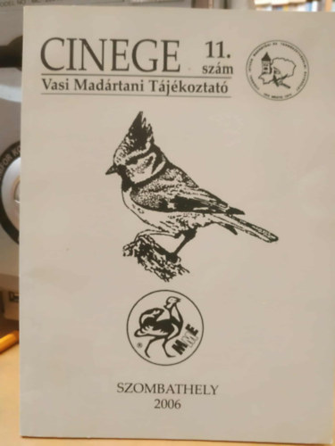 Gyurcz Jzsef - Cinege 11. szm (Vasi Madrtani Tjkoztat)