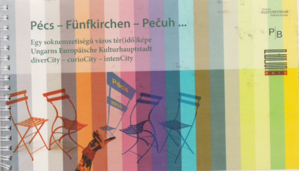Harald Roth - Pécs - Fünfkirchen - Pečuh Egy soknemzetiségű város tér(idő)képe / Ungarns Europäische Kulturhauptstadt / diverCity - curioCity - intenCity