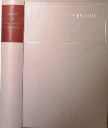 Stendhal - Elbeszélések (Stendhal művei 5.)