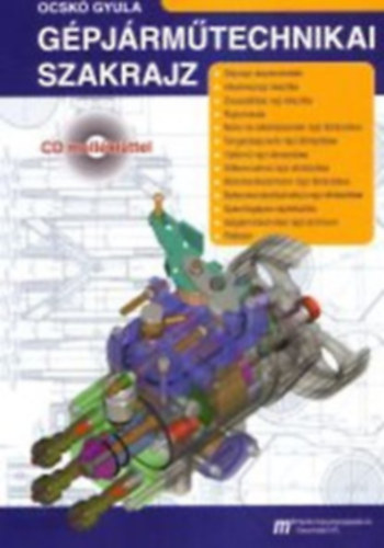 Ocsk Gyula - Gpjrmtechnikai szakrajz (Cd nlkl)
