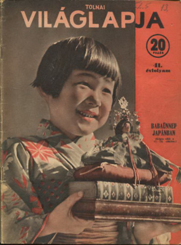 Tolnai Vil�glapja 41. �vfolyam, 17. sz�m Budapest, 1939. �prilis 26.