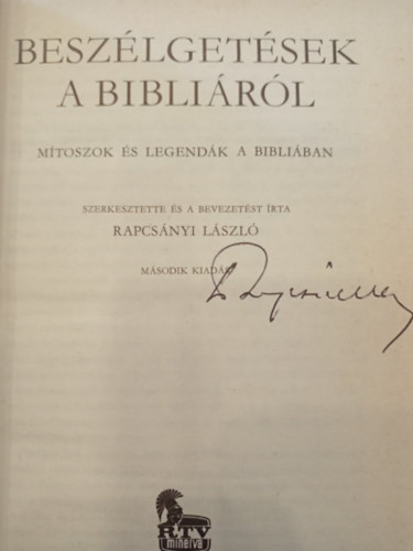 Rapcsnyi Lszl - Beszlgetsek a Biblirl