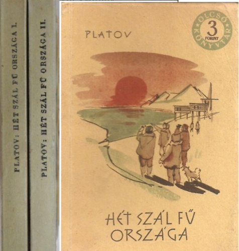 Platov L- - Hét szál fű országa I-II. (olcsó könyvtár)