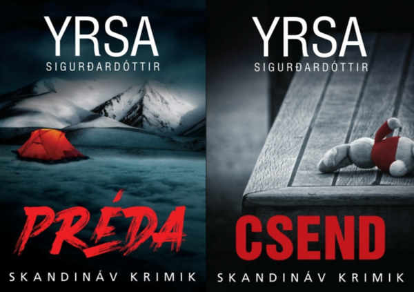 Yrsa Sigurdardttir - Csend + Prda (2 m)