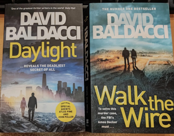 David Baldacci - 2 db David Baldacci: Daylight + Walk the Wire