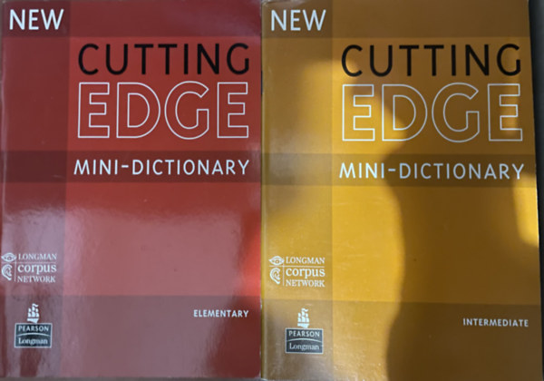 Ismeretlen Szerz - 2db angol sztr: Cutting edge mini-dictionary elementary + intermediate