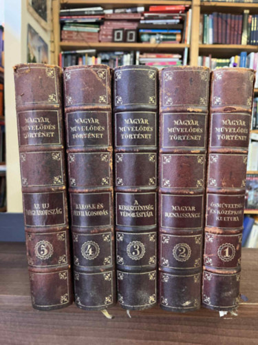 Domanovszky S�ndor \ (szerk.) - Magyar m�vel�d�st�rt�net I-V.