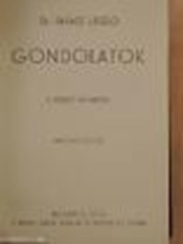 Dr Ravasz Lszl - Gondolatok