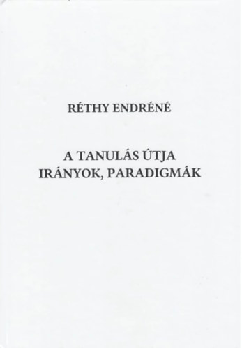 Réthy Endréné - A tanulás útja