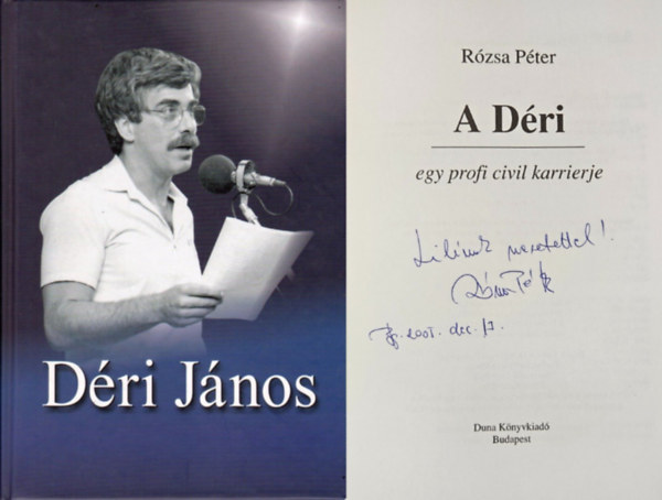 Rózsa Péter - Déri János - Dedikált!