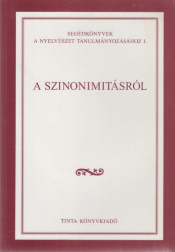 A szinonimit�sr�l