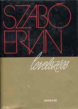 Szab Ervin - Szab Ervin levelezse I-II.