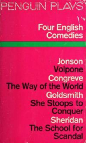 Four English Comedies - Penguin Plays
