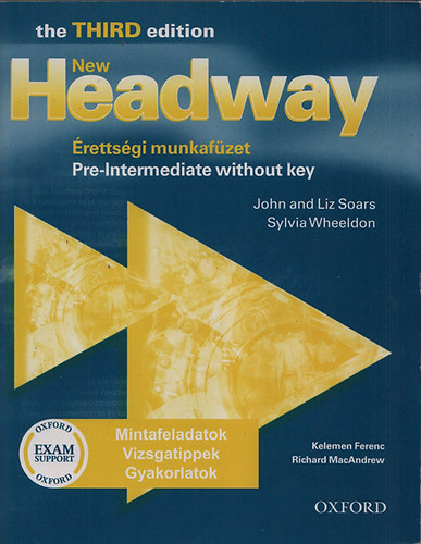 Johna and Liz Soars; Sylvia Wheeldon - New Headway - �retts�gi munkaf�zet Pre-Intermediate Without key (3. edition) - CD-n�lk�l