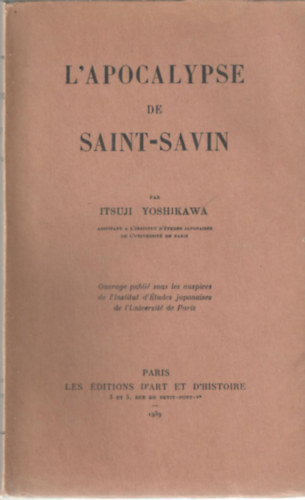 Itsuji Yoshikawa - L'Apocalypse de Saint-Savin