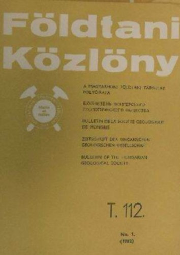 Gellai M�ria - F�ldtani K�zl�ny 1982/1.