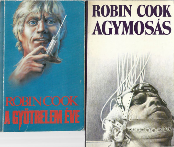 Robin Cook - 2 db knyv, A gytrelem ve, Agymoss