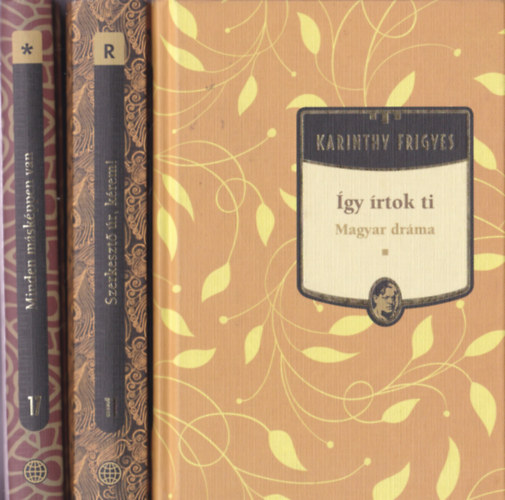 Karinthy Frigyes k�nyvcsomag:3db. k�nyv