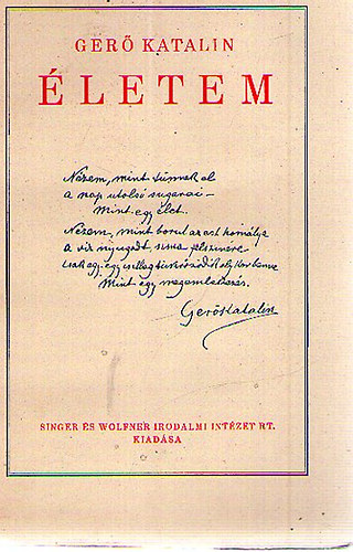 Ger Katalin - letem  (Benedek Elek elszavval)