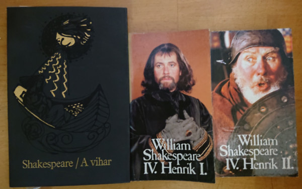 William Shakespeare - 3 ktet, 2 m Shakespeare-tl: IV. Henrik I-II., A vihar