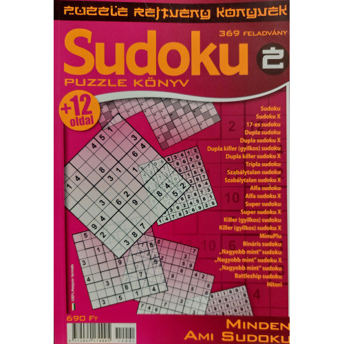 Sudoku Puzzle knyv 2. - 2014/1