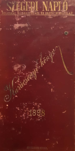 A Szegedi Napl� Kar�csonyi K�nyve 1898