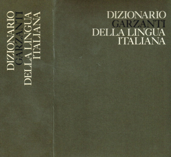 Dizionario Garzanti della lingua Italiana