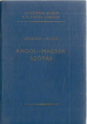 Orszgh Lszl - Angol-magyar sztr (Kissztr sorozat)