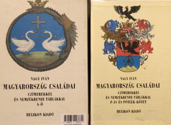 Nagy Iv�n - Magyarorsz�g csal�dai cz�merekkel �s nemzed�krendi t�bl�kkal I-VIII.