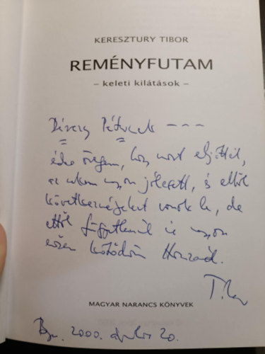 Keresztury Tibor - Remnyfutam (keleti kiltsok)