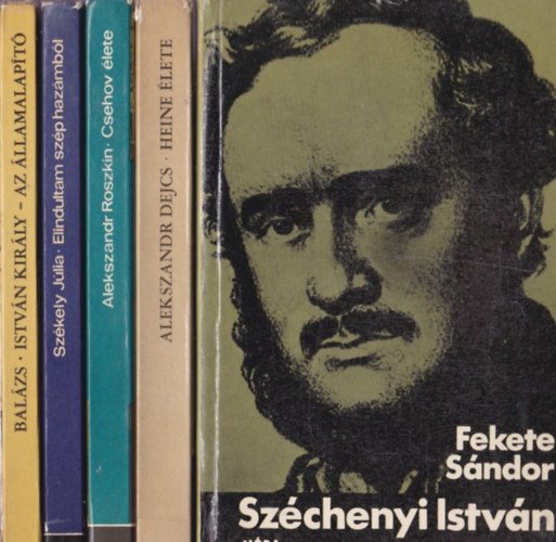 Nagy emberek lete knyvcsomag:5db. knyv