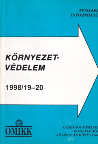 Schőnviszky László - Műszaki Információ - Környezetvédelem 1998. 19-20