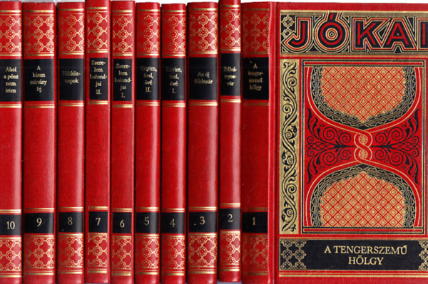 J�kai M�r - 58 db. k�tet J�kai M�r munk�i - Gy�jtem�nyes d�szkiad�s sorozatb�l: 1 - 15., �s 20 - 65. k�tetek