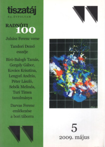 Hász Róbert - Tiszatáj 63. évf. 5. szám 2009. május
