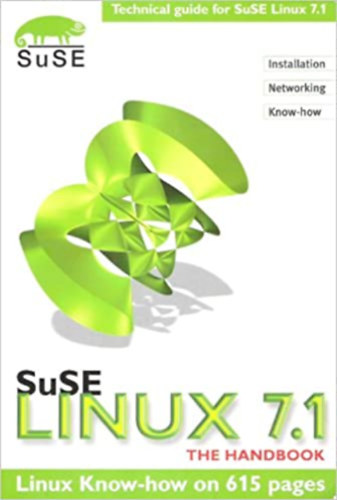 Jrg Arndt, Rdiger Berlich, Edith Parzefall - SuSE Linux 7.1 - The handbook