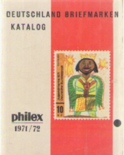 Philex 1971/72 - Deutschland Briefmarken Katalog (Nmet nyelv.)