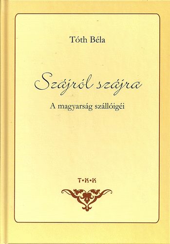 Tth Bla - Szjrl szjra - A magyarsg szlligi