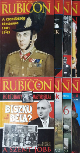Rcz rpd  (fszerk.) - Rubicon, 2010/1-6., 8-10. (8 db szrvnyszm)