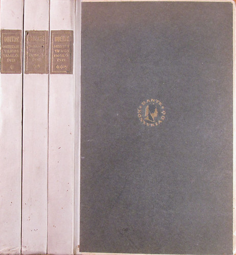 Goethe - Meister Vilmos tanul��vei I-III.