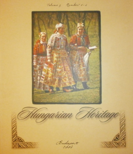 Hoppál Mihály ( szerk.) - Hungarian Heritage Volume 5. Number 1-2.