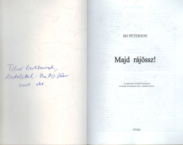 Bo Peterson - Majd r�j�ssz!
