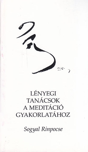 Sogyal Rinpocse - Lnyegi tancsok a meditci gyakorlathoz